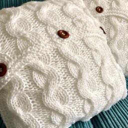 Chunky Cable Knit Cushion, Decorative & Scatter Cushions, Home Living - thumbnail 3