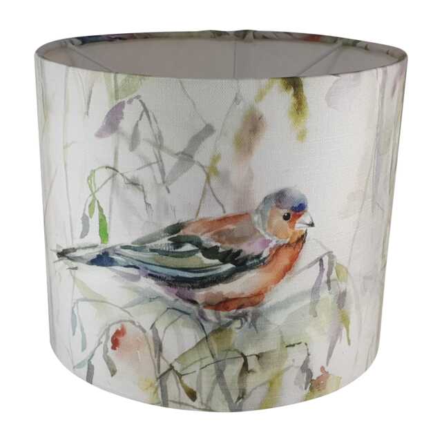 Voyage Maison Fabric Chaffinch, Handmade Lampshade, Table Ceiling Pendant, Bird Lamp Shade, Lampshades - image 1