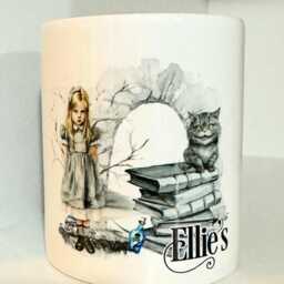 Personalised Dark Alice Fairytale Pencil Pot, Ideal Gift, Birthday - thumbnail 4