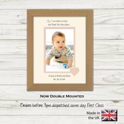 Auntie & Uncle Photo Frame I Thank The Stars Gift For Mother's Day Landscape 749F Or Portrait 1052F - thumbnail 2