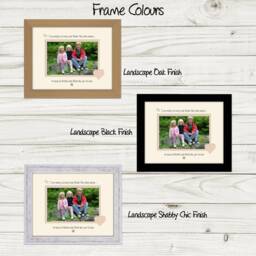Auntie & Uncle Photo Frame I Thank The Stars Gift For Mother's Day Landscape 749F Or Portrait 1052F - thumbnail 3