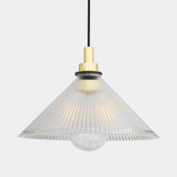 Beck Prismatic Bathroom Pendant Light 30cm Ip65