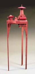 Abstract Wooden Sculpture Collectible Art Object By Tom Haney - thumbnail 2