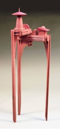 Abstract Wooden Sculpture Collectible Art Object By Tom Haney - thumbnail 3