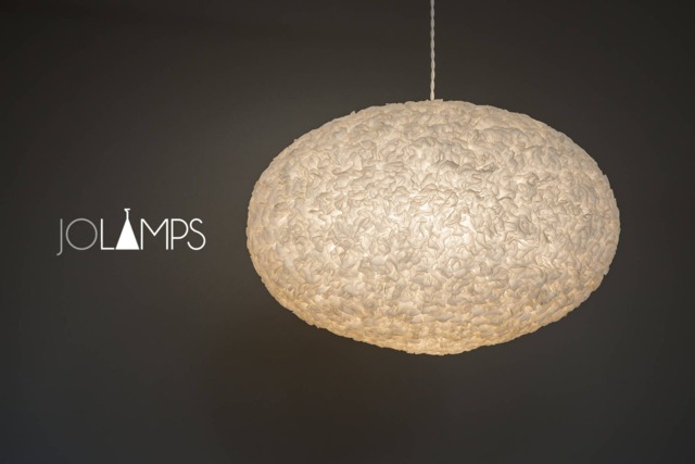 Tissue Paper Lamp, Pendant Light, Hanging Industrial Decorative, Eco Friendly, Romantic, White - image 1