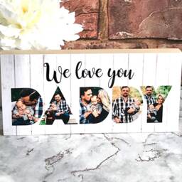 Fathers Day Gift, Daddy Photo Frame, Gifts, Gift For Daddy, Gifts Dad, Dad Love You - thumbnail 3