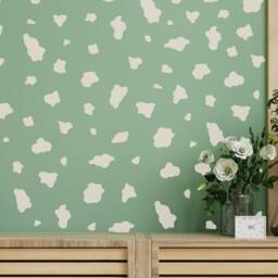 Cow Print Wall Stickers, Decal, Animal Sticker, Art, Decor, Decor - thumbnail 3