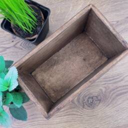 Personalised Pot Planter For Mum - Handcrafted Indoor Wooden Gift Mother Mother's Day - thumbnail 4