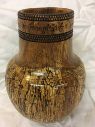 Hand-Turned Oak Bowl