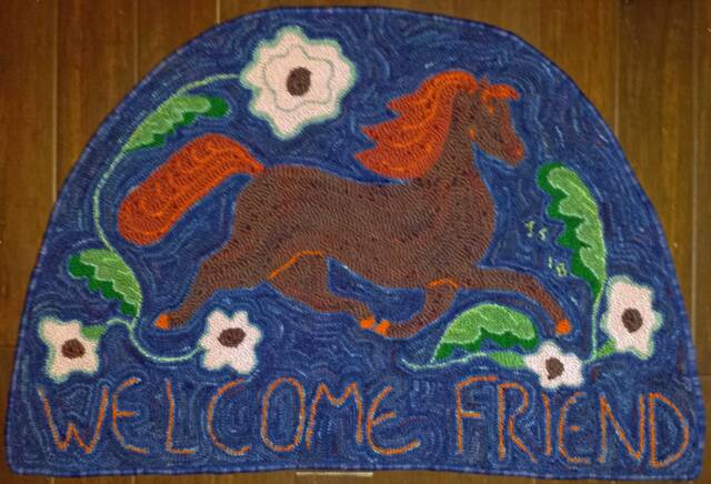 Welcome Friend Rug