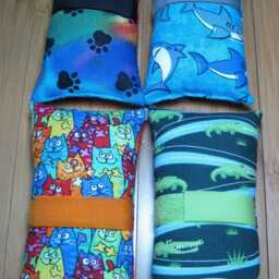 Port Pillow Seatbelt Cushion For Chemo Patients - Penguin, Cats, Lobsters - thumbnail 3