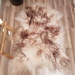 Rugs Curly Sheepskin Sheep Skin Leather Decorative Rug Comfy Area Carpet Throw Wool #52, Schaffell, Hygge - thumbnail 2