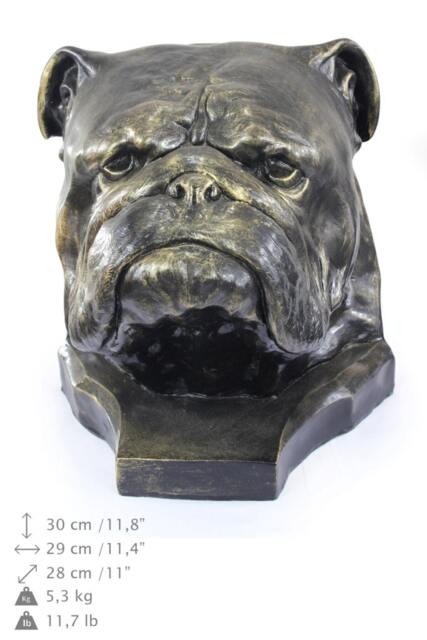 English Bulldog, Dog Big Head Statue, Limited Edition, Artdog - image 1