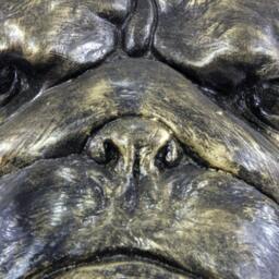 English Bulldog, Dog Big Head Statue, Limited Edition, Artdog - thumbnail 2