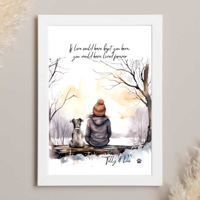 Dog Bereavement Gift, Pet Loss Gifts, Christmas Memorial Loss, Of Losing A Dog, Memory, Passing Away - image 1