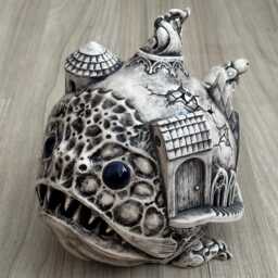 Ceramic Mobidik Figurine, Collectible Sculpture By Vladimir Butcanov - thumbnail 2