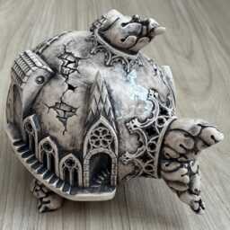 Ceramic Mobidik Figurine, Collectible Sculpture By Vladimir Butcanov - thumbnail 3