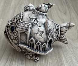 Ceramic Mobidik Figurine, Collectible Sculpture By Vladimir Butcanov