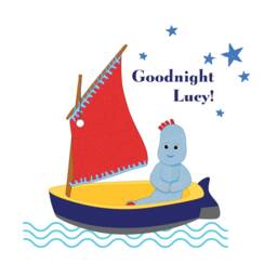 Personalised Goodnight Igglepiggle in The Night Garden Wall Sticker - thumbnail 3