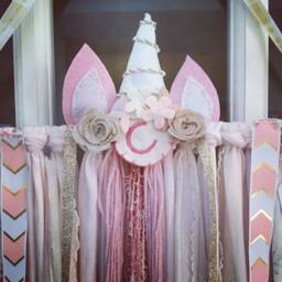Unicorn Bow Holder. Hair Bow Hanger, Organizer, Holder Wall Hanging, Extra Large Holder, Hair Clip - thumbnail 2
