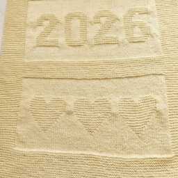 2026 Keepsake Baby Blanket, Made To Order, New Gift, Shower Or Christening Gift - thumbnail 2