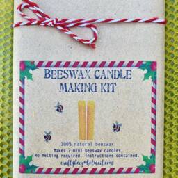 Beeswax Roll A Candle Making Kit in 2 Sizes - Christmas Xmas Stocking Filler Eco Friendly Gift/Party Bag Secret Santa - thumbnail 3