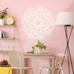 Empathy Mandala Wall Stencil - Mandala Wall Stencil Large For Painting On Wood Better Than Decals - thumbnail 3