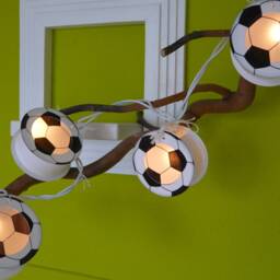 Football-Themed String Lights For Children's Rooms - Individual Color Selection Various Designs - thumbnail 3
