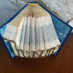 Treasure - Folded Book Art Fully Customizable. Anniversary Gift, Daughter, Son, Special, Wedding Gift - thumbnail 3
