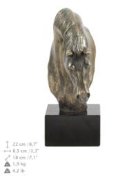 Arabian Horse - Second Kind, Horse Marble Statue, Limited Edition, Artdog - thumbnail 1