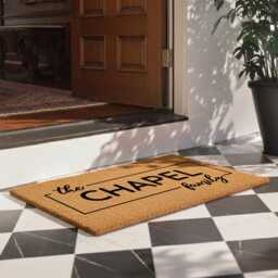 Personalized Family Name Doormat - Custom Last Welcome Mat For Front Porch, Housewarming, Or Wedding Gift - thumbnail 3