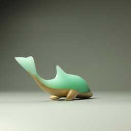 Duo Dolphin Sculpture - 5 - thumbnail 4