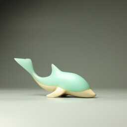 Duo Dolphin Sculpture - 5 - thumbnail 3