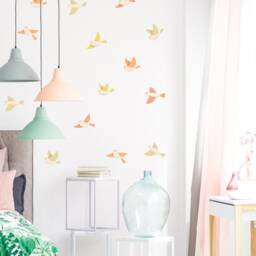 Forest Birds Wall Decals Eco-Friendly Nursery Decor - thumbnail 2