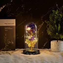 Personalized Rose Led Light For Her/Mom, Mother's Day Gift, Eternal Rose, Gift For Her/Mom - thumbnail 3