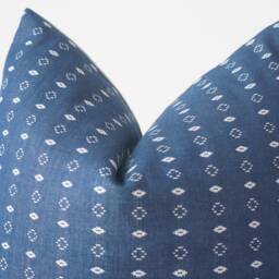 Indigo Striped Pillow Cover - thumbnail 3