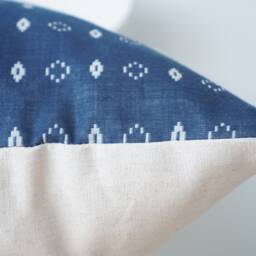 Indigo Striped Pillow Cover - thumbnail 4