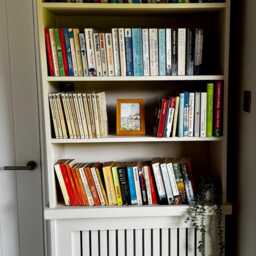 The Wyedale Handcrafted Radiator Bookcase Storage Cabinet - thumbnail 4