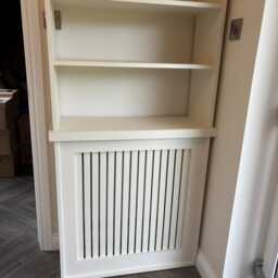 The Wyedale Handcrafted Radiator Bookcase Storage Cabinet - thumbnail 3