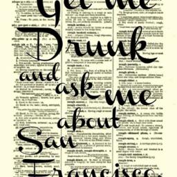Ask Me About San Francisco Dictionary Print, Text Art, Quote Wall Decor, Mixed Media Arty, Typography - thumbnail 4