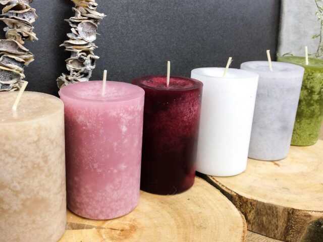 Replacement Candles For Advent Wreath - Suitable Pillar - image 1