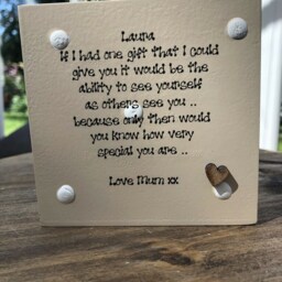 Best Friend Personalised Flower/Plant Pot Special Friend Gift Shabby Chic Style. Friendship Lifelong Christmas Birthday Any Names - thumbnail 2
