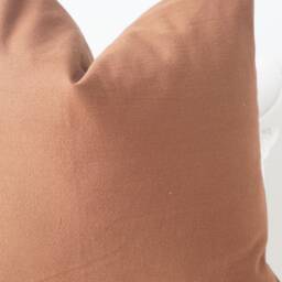 Brown Tribal Hemp Hand Woven Natural Dye Color Hmong Lumbar Pillow Cover - thumbnail 2