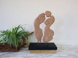 Sculpture, Figure, Abstract Ceramic Sculpture, Plastic - thumbnail 1