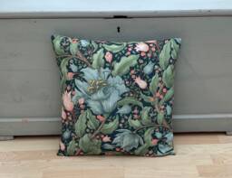 William Morris Helmshore Floral Linen Cushion Cover Double Sided Pillow Sham - thumbnail 1
