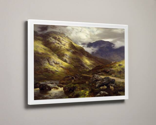 Wandering Shadows By Peter Graham - Museum Quality Reproduction Art Print - image 1