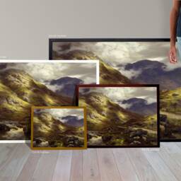 Wandering Shadows By Peter Graham - Museum Quality Reproduction Art Print - thumbnail 3