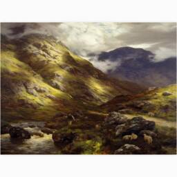 Wandering Shadows By Peter Graham - Museum Quality Reproduction Art Print - thumbnail 2