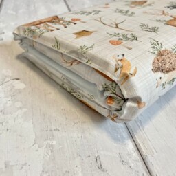 Woodland Animals Travel Changing Mat, Woodland Animals Baby Changing Mat, Travel Mat - thumbnail 2