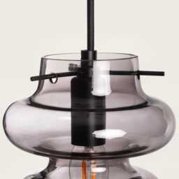 Rinchos - Glass Pendant Lamp Modern Contemporary Vintage Lighting Fixture Hanging Light Fixture - thumbnail 2